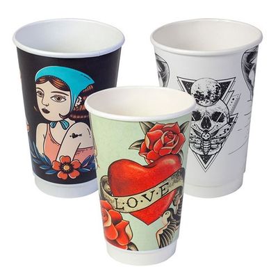 Cup Coffee Ink DW 16oz (90mm) | E