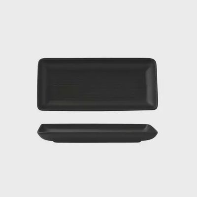Crockery Zuma Charcoal Platter Ribbed (220mm) | T / Carton (6)