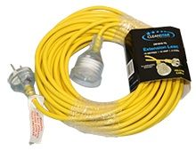 Extension Lead 18M 10AMP Yellow | C