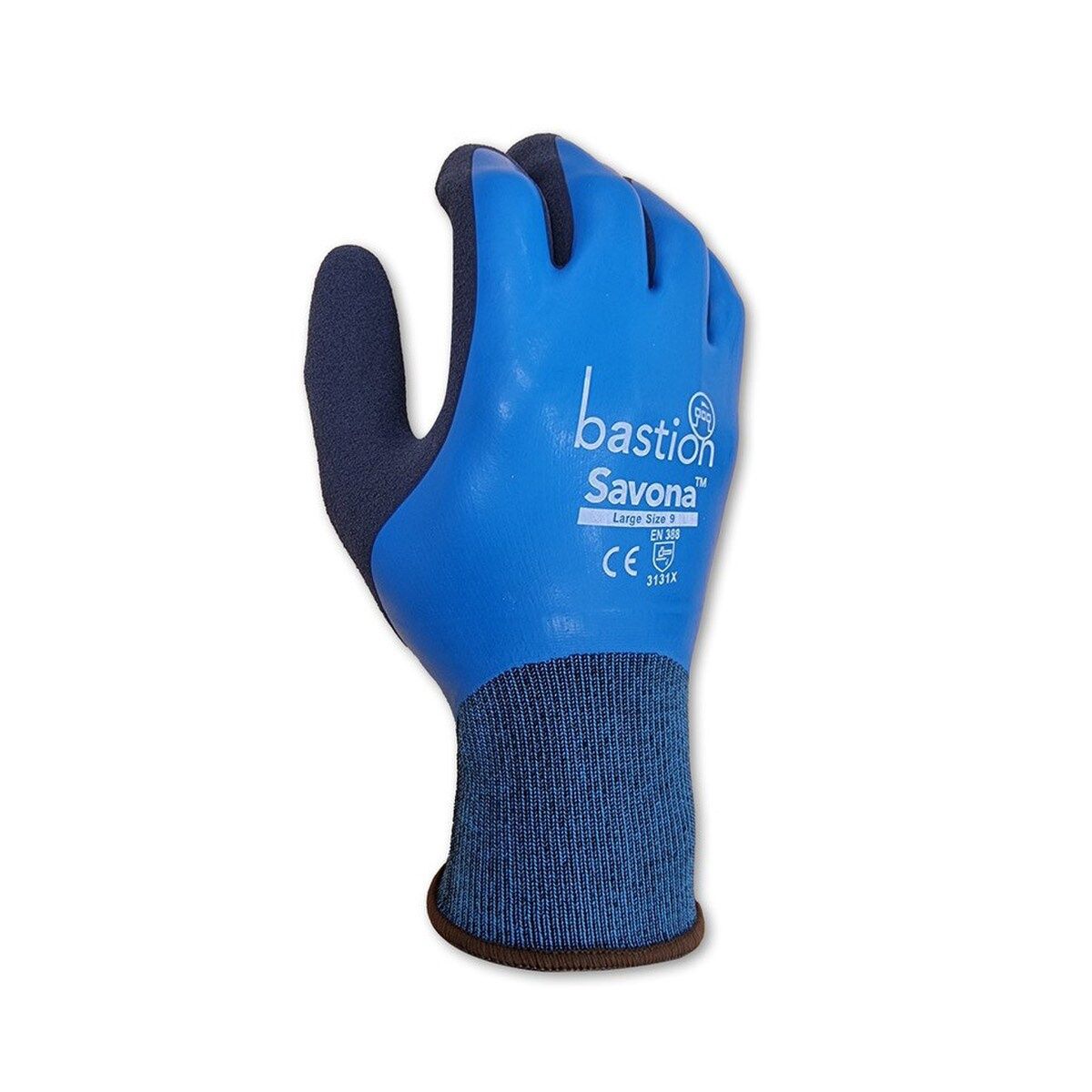 Glove Savona Nylon and Latex Blue | B