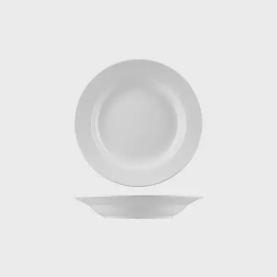 Crockery Bistro Pasta/Soup Bowl Wide Rim (230mm) | T / Carton (24)