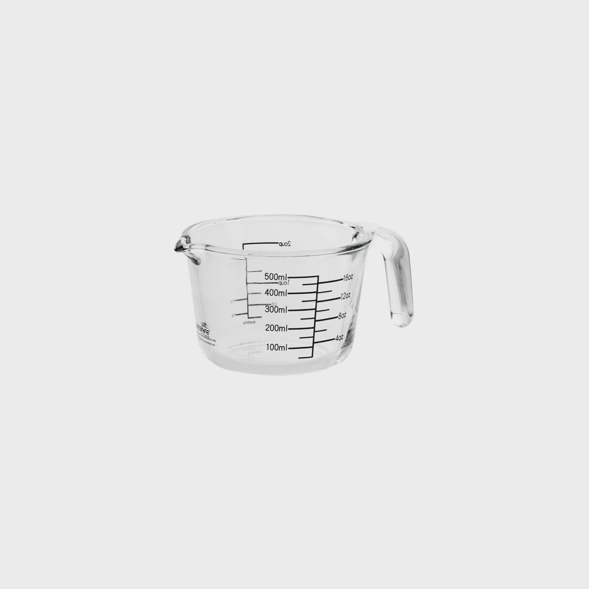 Measuring Jug Glass (Medium) 500ml (2 Cups) | TO