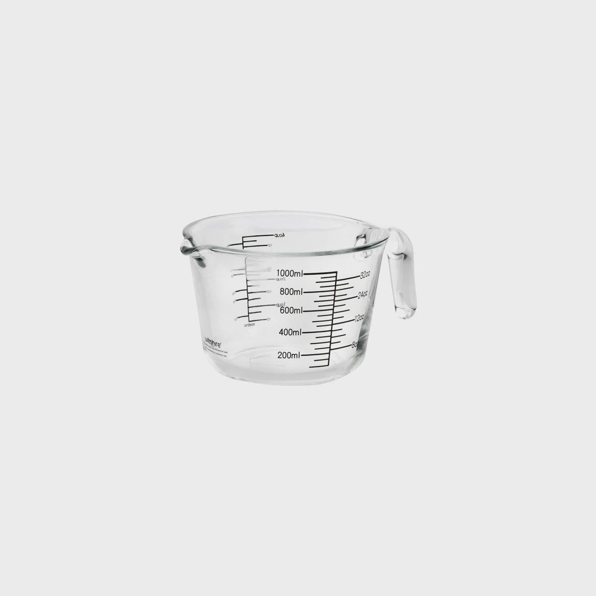 Measuring Jug Glass (Large) 1L (4 Cups) | TO