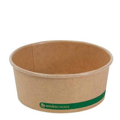 Container Round Heavyboard Kraft (Salad) 24oz | E