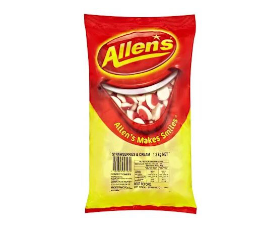 Allen&#39;s Strawberries &amp; Cream | C / 1.3kg