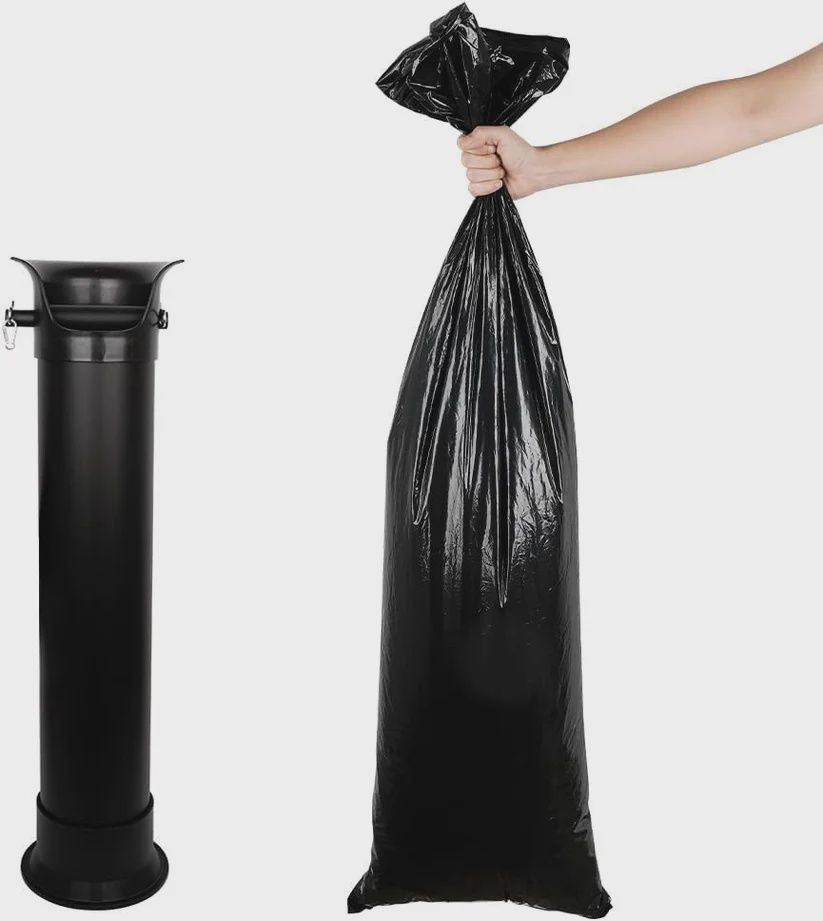 Commercial Floor Standing Knocking Tube Waste Bags | C / Pack (25)