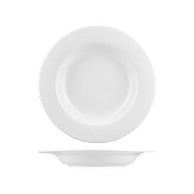 Crockery Flinders Pasta Bowl Wide Rim (590ml) | T / Carton (12)