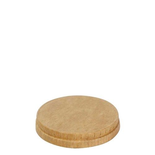 Sauce Container Kraft Paperboard Lid (62mm) | E
