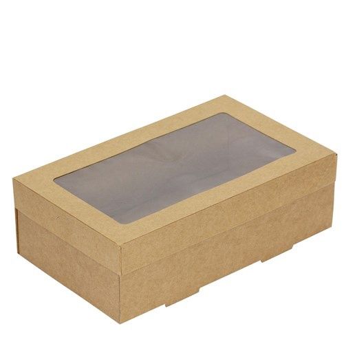 Catering Tray 1 (Small Rectangle) Bundle with Lid | E / Carton (100)