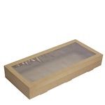 Catering Tray 3 (XLarge Rectangle) Bundle with Lid | E / Pack (10)