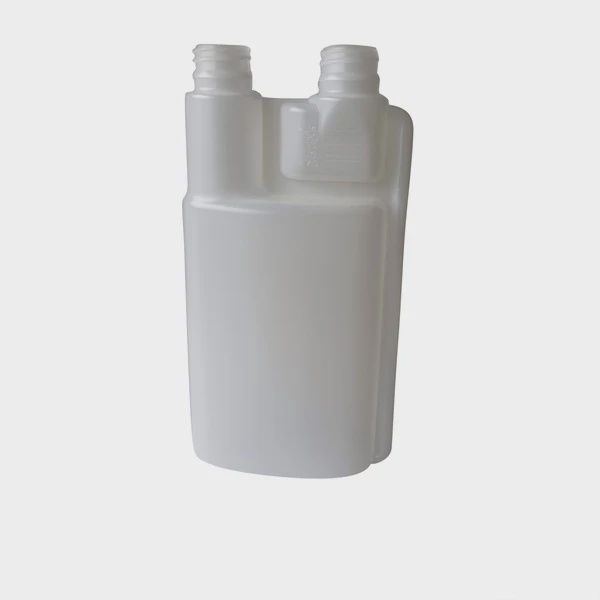Bottle Chemical Plastic Twin Chamber (1L /100ml) with Black Lid | P