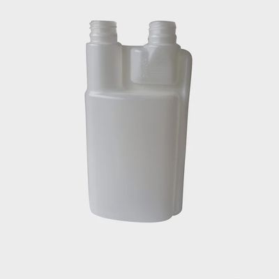 Bottle Chemical Plastic Twin Chamber (1L /100ml) with Black Lid | P