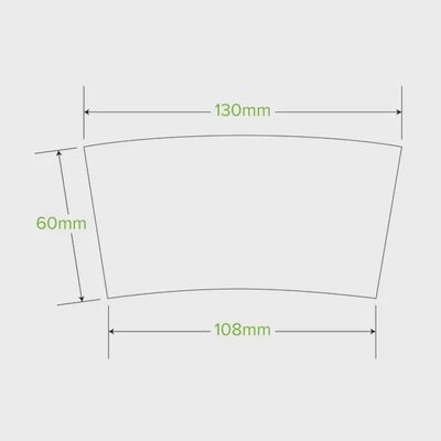 Coffee Cup Heat Sleeve (90mm Cups) | B