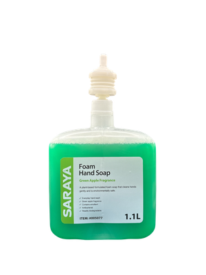 Hand Soap Foaming 1.1L (Dispenser) Green Apple | S