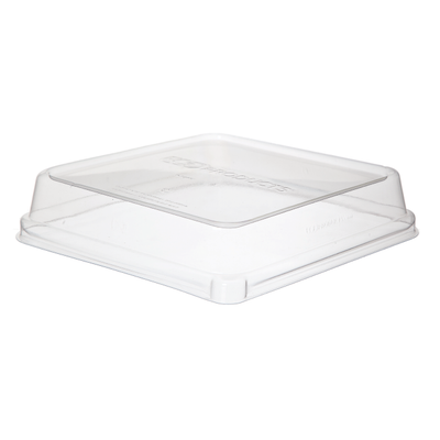 Container Square Sugarcane 8" Lid | D