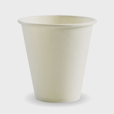 Cup Coffee (90mm) BioCup White SW 8oz | B
