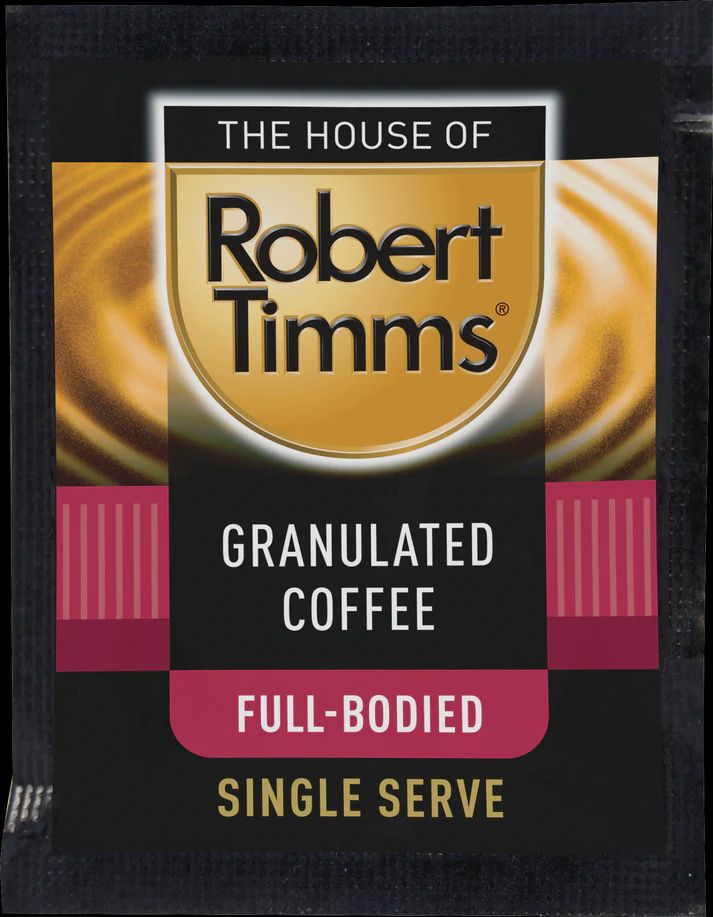 Coffee Sachet Robert Timms Full-Bodied Granulated | E / Carton (1,000)
