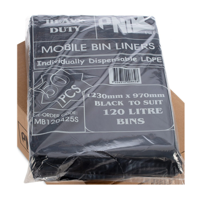 Garbage Bag 120L (Extra Heavy) (25um) | P