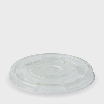 Cup Plastic BioCup (96mm) Lid Flat Hole | B