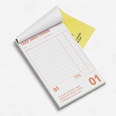 Docket Book with Takeaway Slip (Not Duplicate) (DB006) | M