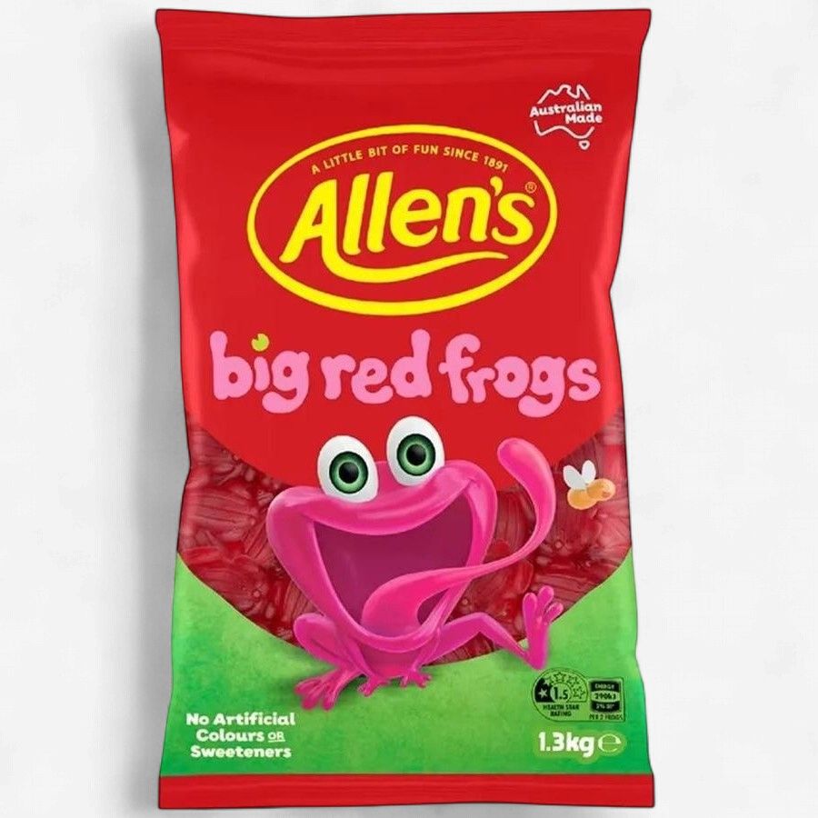 Allen's Frogs Alive Red | E / 1.3kg