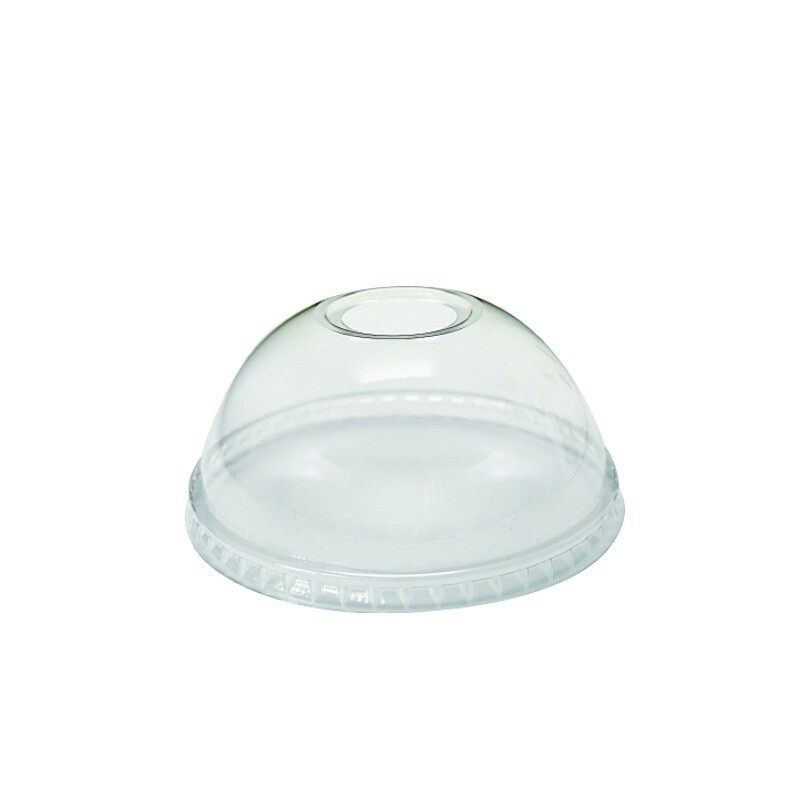 Cup Plastic BetaEco (98mm) Lid Large Dome Hole 300-700ml | A