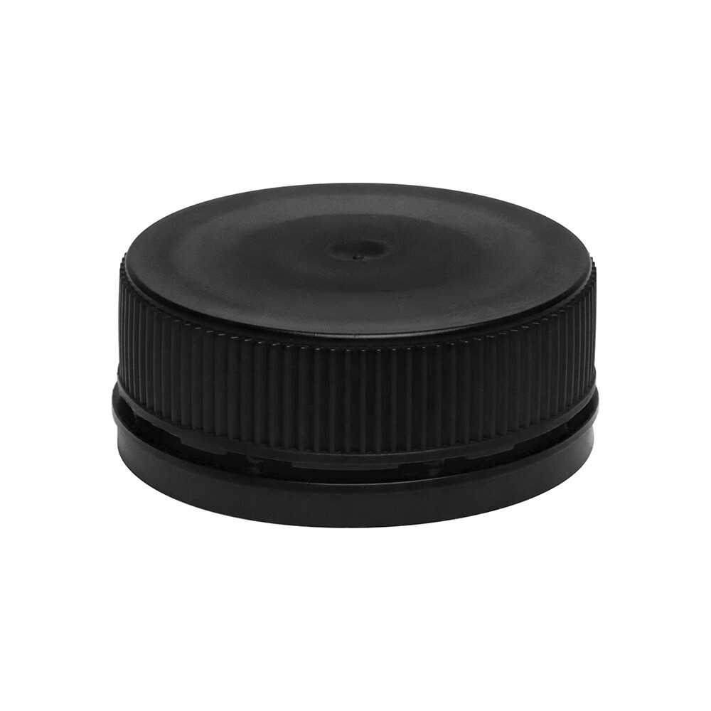 Bottle Plastic Black Lid to suit PET Juice | M