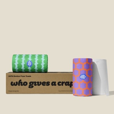 Who Gives a Crap Paper Towel (24m) | W / Carton (6)