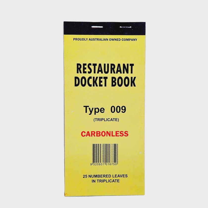 Docket Book Triplicate Long (DB009) Carbonless | M