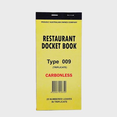 Docket Book Triplicate Long (DB009) Carbonless | M