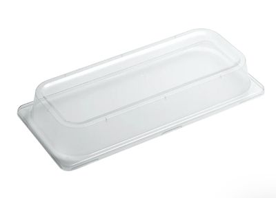 Container Plastic Gelato and Ice Cream 5L Lid Clear Dome | B