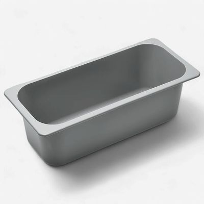 Container Plastic Gelato and Ice Cream 5L Grey | B