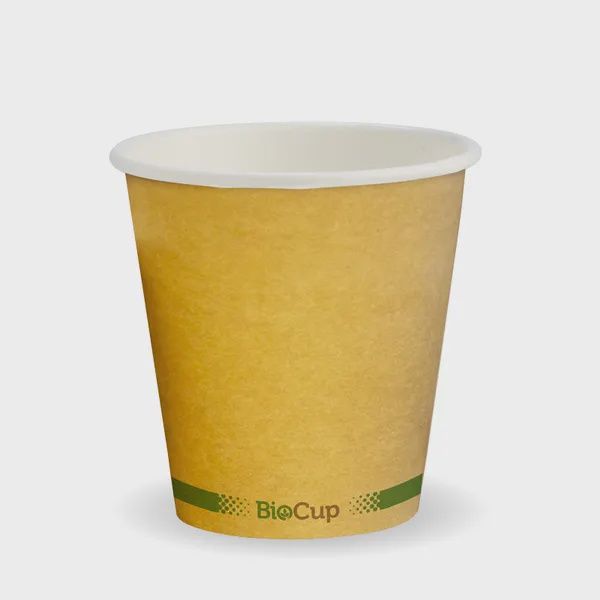 Cup Coffee (80mm) Green Stripe SW 6oz | B