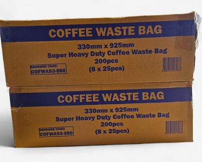 Coffee Waste Bags Heavy Duty (330 x 925mm) 70um | P