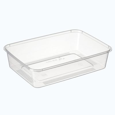 Container Rectangle Plastic 650ml / 22oz | B