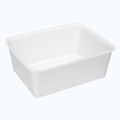 Container Rectangle Plastic Freezer 1,000ml / 34oz | B