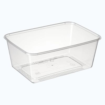 Container Rectangle Plastic 1,000ml / 34oz | B
