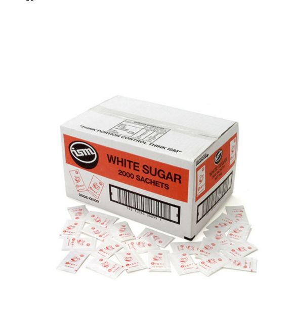Sugar Sachet White Single 3g | E / Carton (2,000)