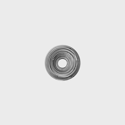 Cutter Set Plain Round Tin 11 pc (25-95mm) | TO