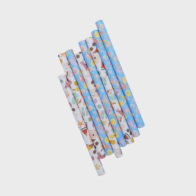 Straw Paper Cocktail Jumbo 5ply (Strong) Laguna | B