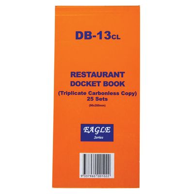 Docket Book Triplicate Long (DB-13) Carbonless | B