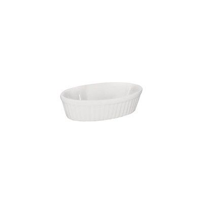 Crockery Oval Baker Ribbed (270ml) | T / Carton (12)
