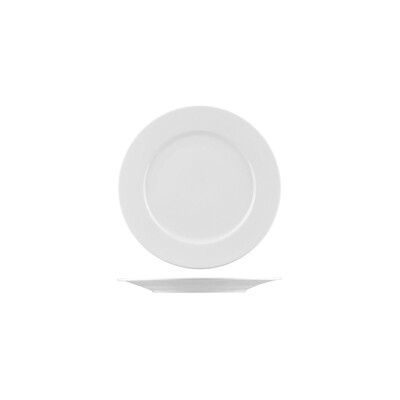 Crockery Bistro White Plate Wide Rim (160mm) | T