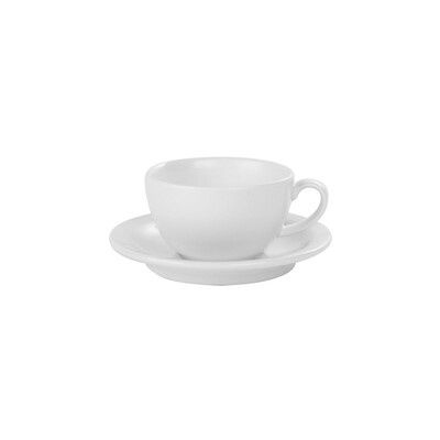 Crockery Flinders Larcino Saucer White (164ml) | T / Carton (12)