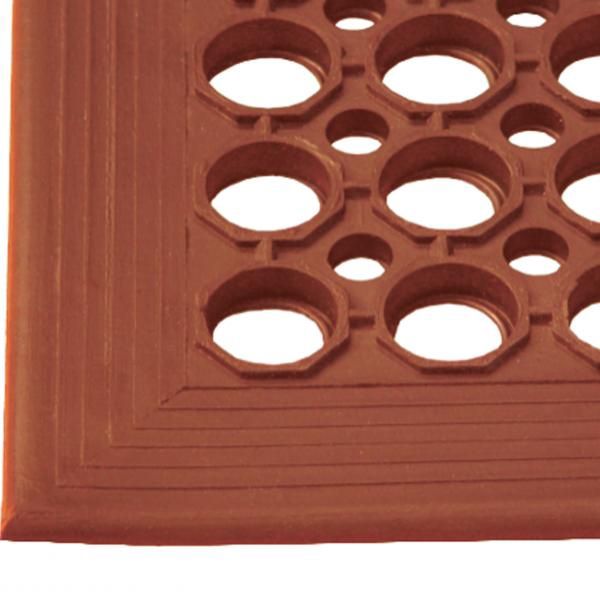 Mat Safety Cushion 900x1500mm (Terracotta) Grease Proof | M