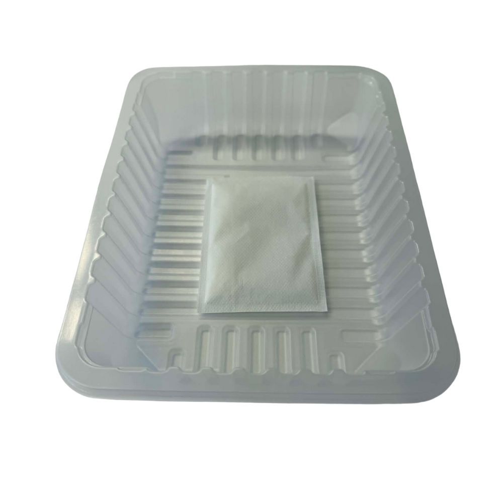 MAP Tray PP 11x9" 80mm with 75ml Soaker | V / Carton (244)