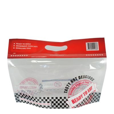 Bag Plastic BBQ Chicken Resealable (310x233x130mm) | E