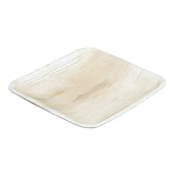 Plate Palm Leaf Square 180x180mm | B