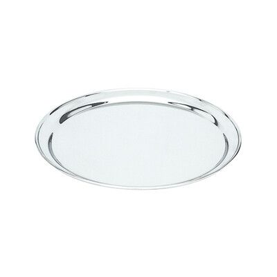 Tray / Platter Round 18/8 Stainless Steel 350mm | T