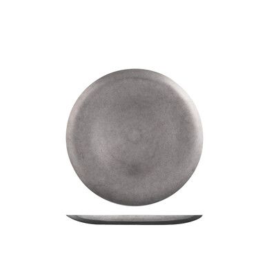 Plate Round Coup Vintage Stainless Steel (210mm) | T / Carton (6)